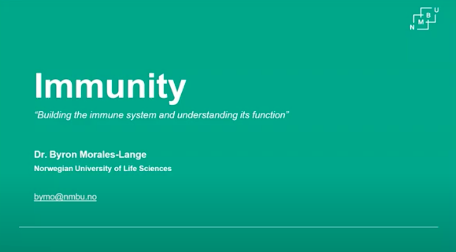 Dr. Byron Morals-Lange - Immunology of aquatic organisms